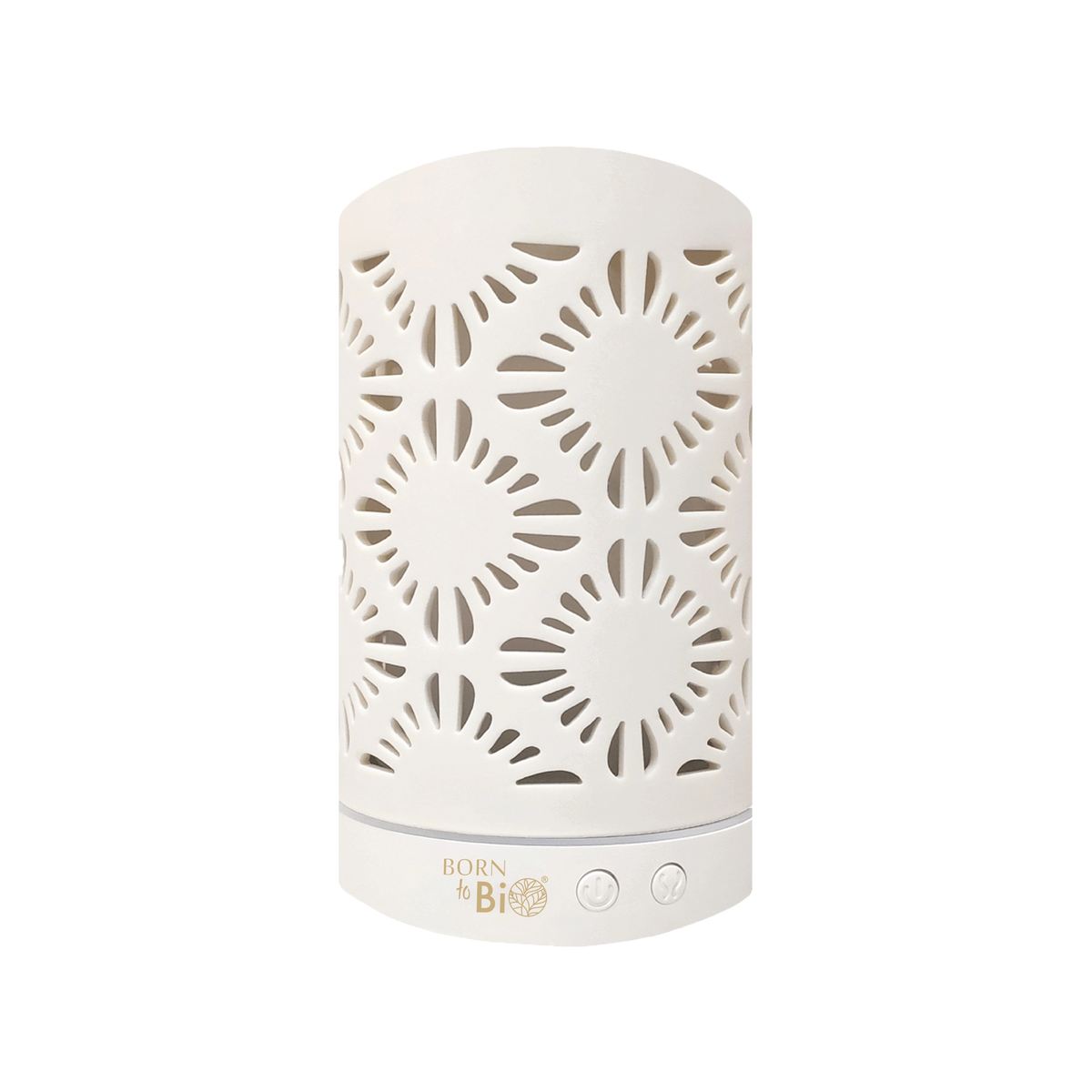 Diffuseur d'huiles essentielles en céramique blanc