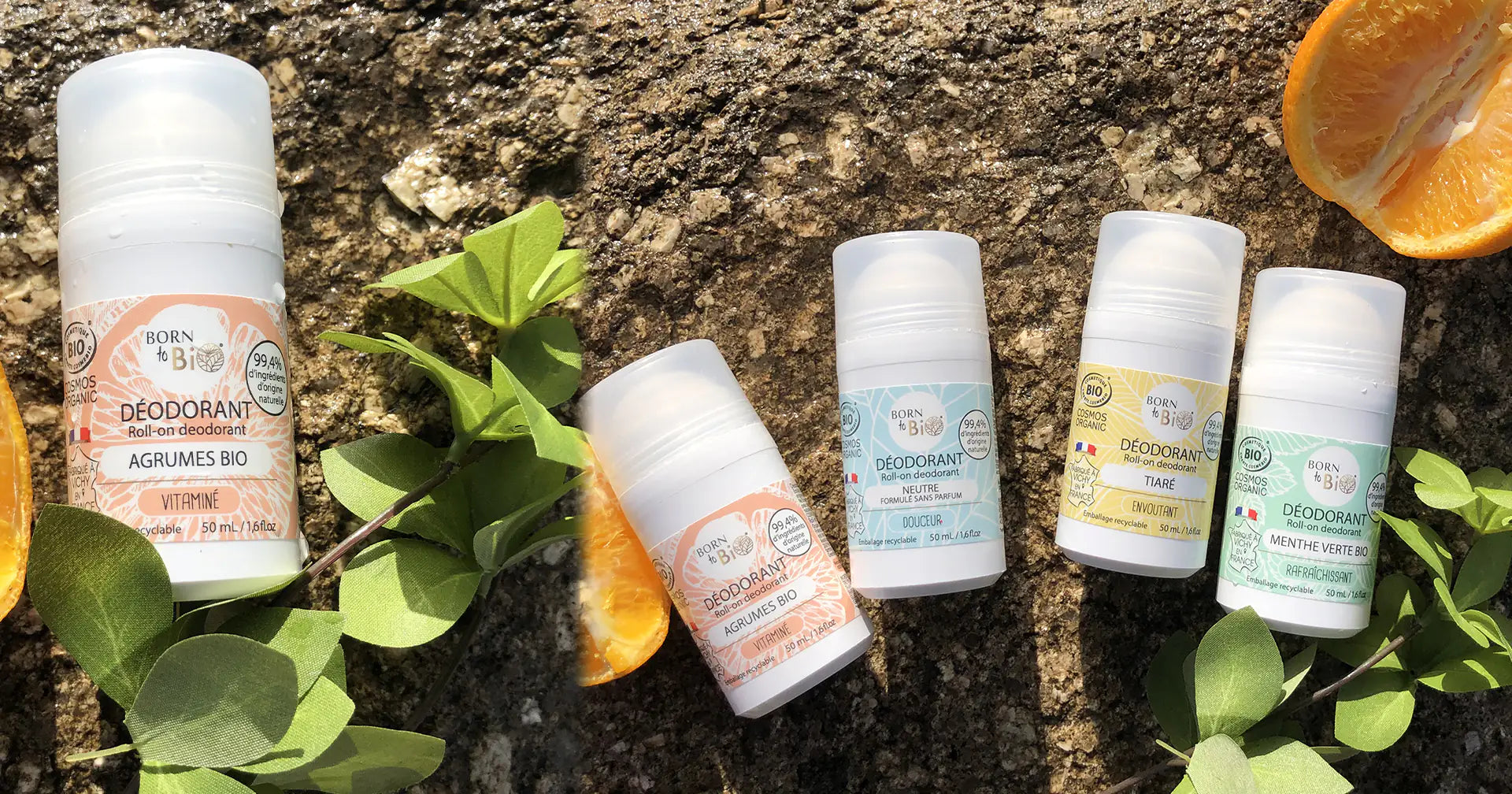 Déodorants certifiés Bio