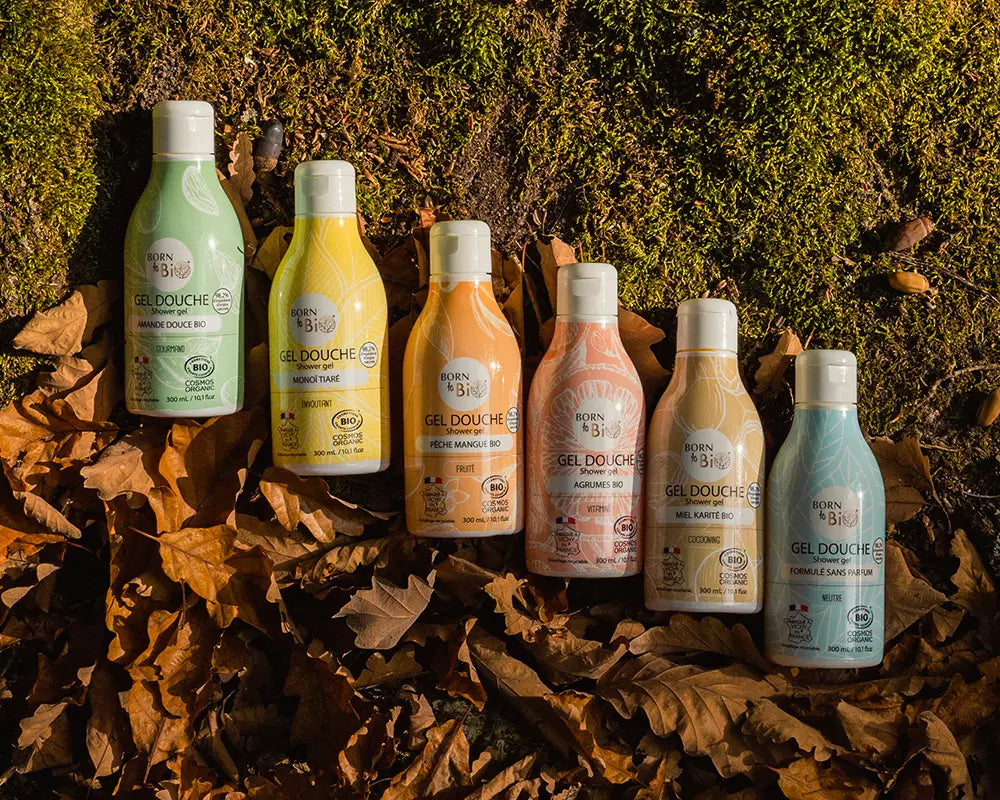 Gels douche certifiés Bio