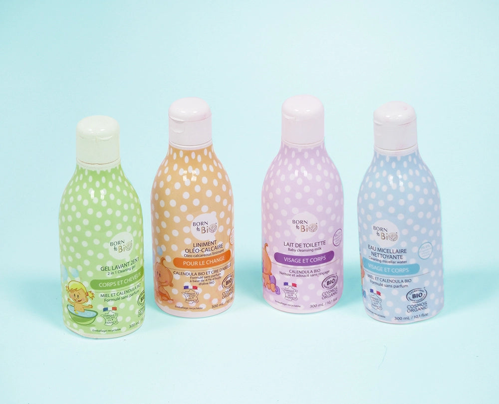 Laits de toilette certifiés Bio