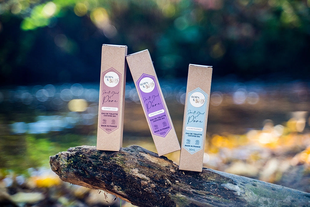 Eaux de toilette certifiées Bio