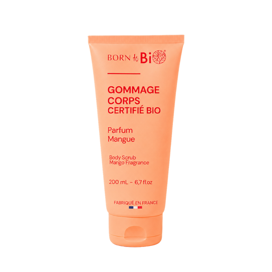 Gommage Corps Parfum Mangue 200mL - Certifié Bio