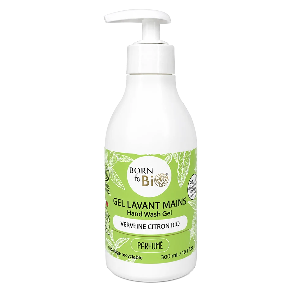Gel lavant pour les mains Verveine Citron - Certifié Bio