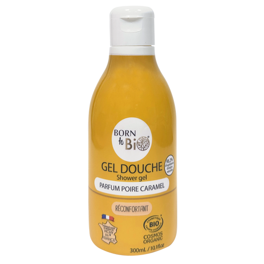 Gel Douche Poire Caramel - Certifié Bio