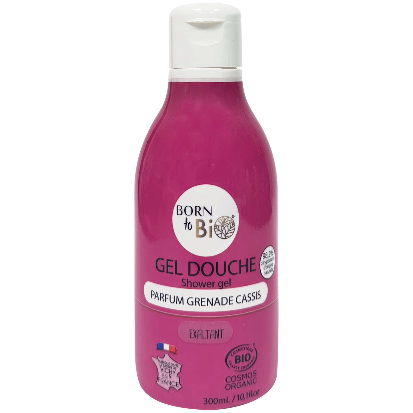 Pomegranate and Blackcurrant Shower Gel - Certified Organic