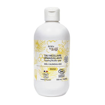 Eau Micellaire Démaquillante Miel Calendula  - Certifiée Bio