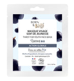 Masque visage Soif de Jeunesse en coton – Certifié Bio