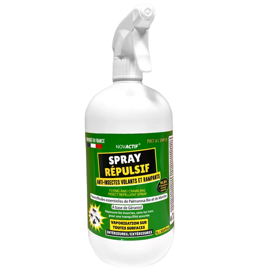 Spray_insecticide_ à base d'huile essentielle