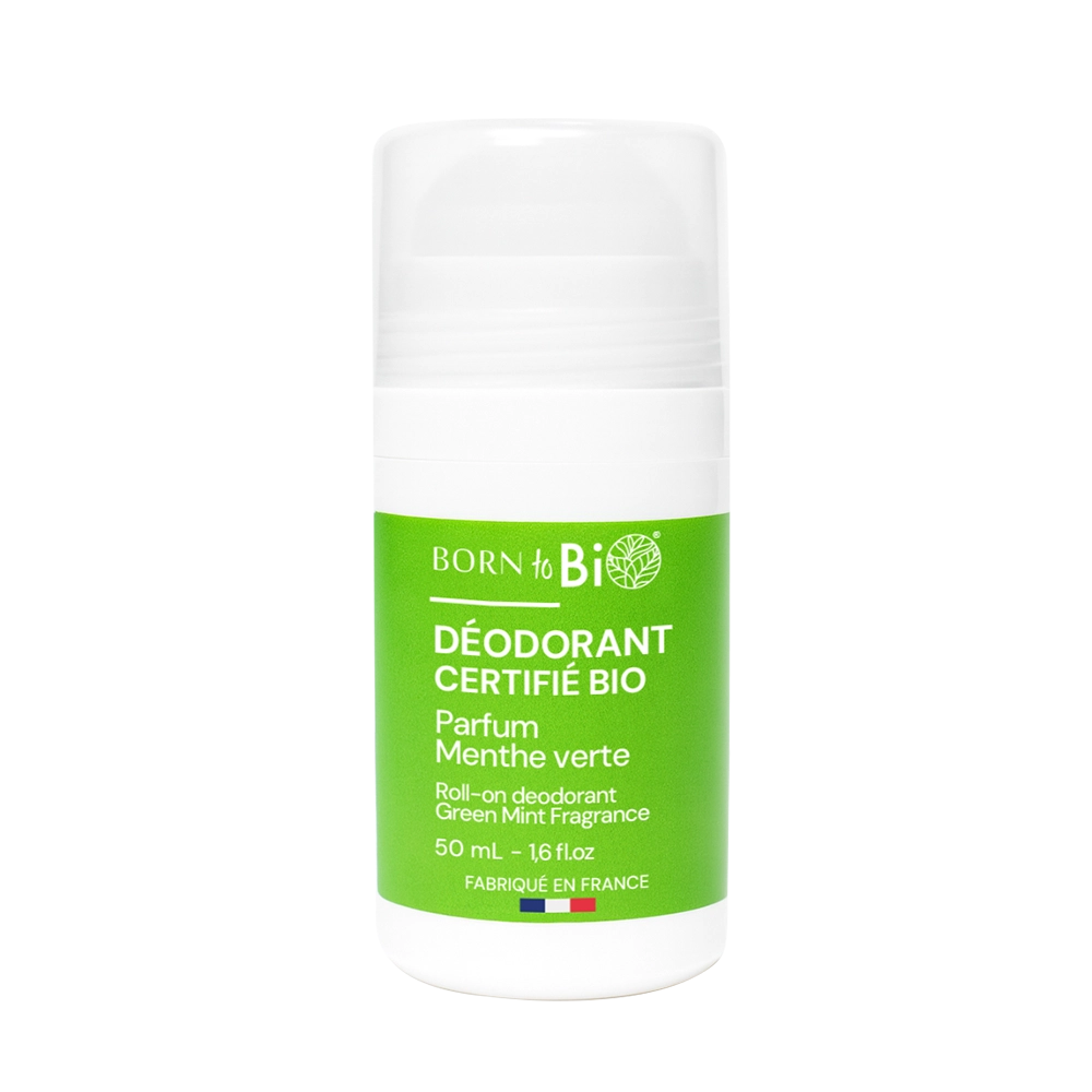 Déodorant bio à la menthe verte Born to Bio