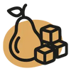 Parfum naturel poire et caramel 