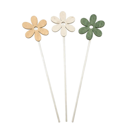 Bâtonnets Diffuseur Bois Marguerite Colorée