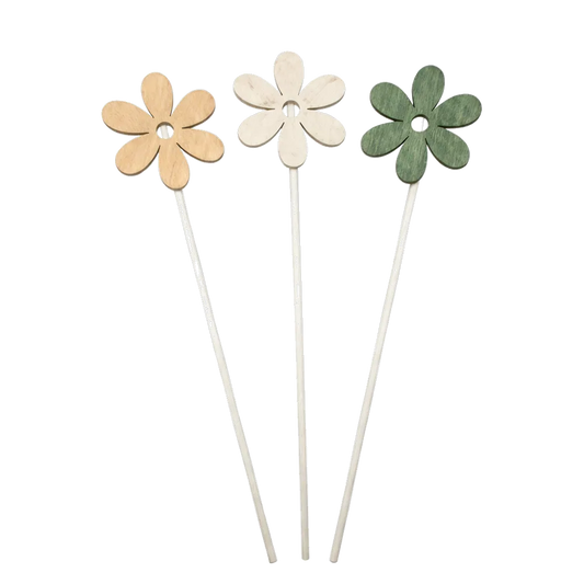 Bâtonnets Diffuseur Bois Marguerite Colorée