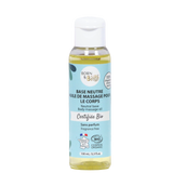 Massage oil with neutral base, certified organic