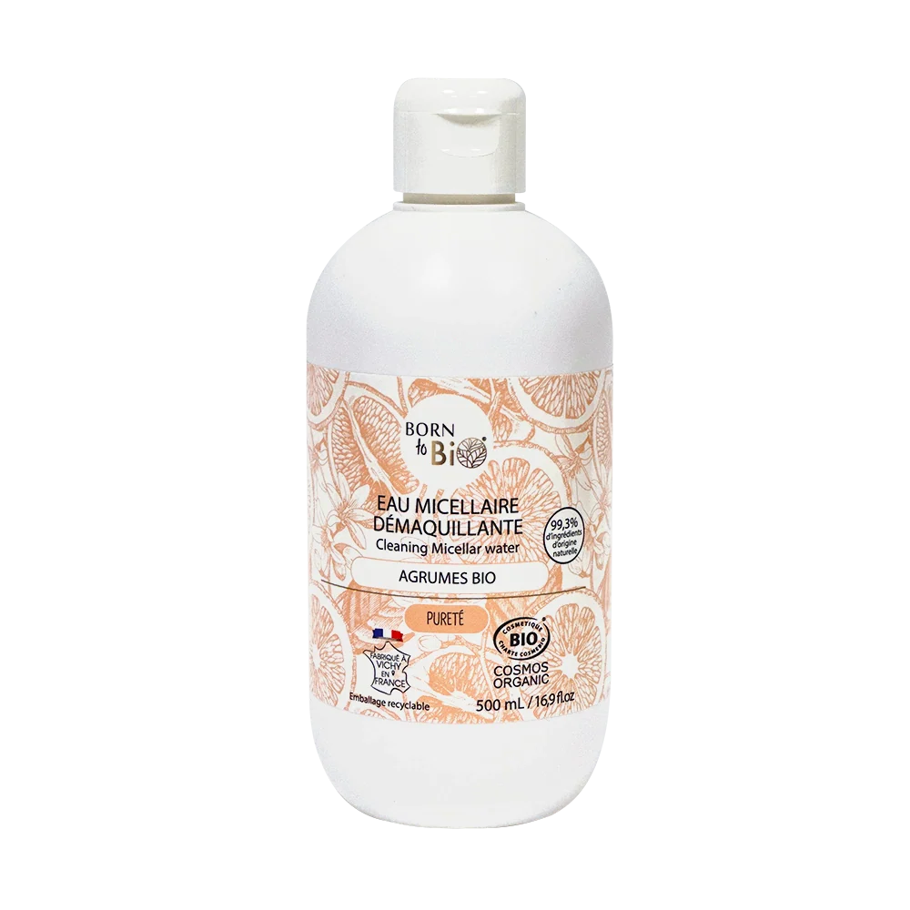 Eau Micellaire Démaquillante Agrumes - Certifiée Bio