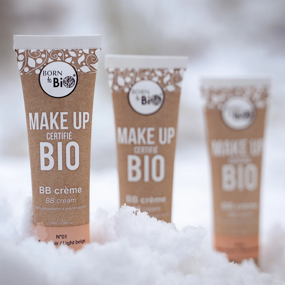 Découvrez la BB Crème de Born to Bio, une formule naturelle qui nourrit, unifie et illumine le teint. Enrichie en actifs bio, elle offre un effet bonne mine tout en protégeant la peau. Idéale pour un teint naturel et éclatant.
