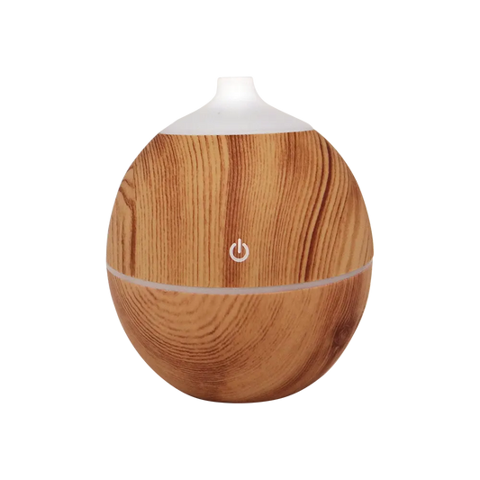 Humidificateur d’air aspect bois clair