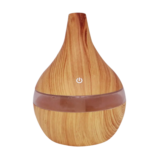 Humidificateur d’air aspect bois clair