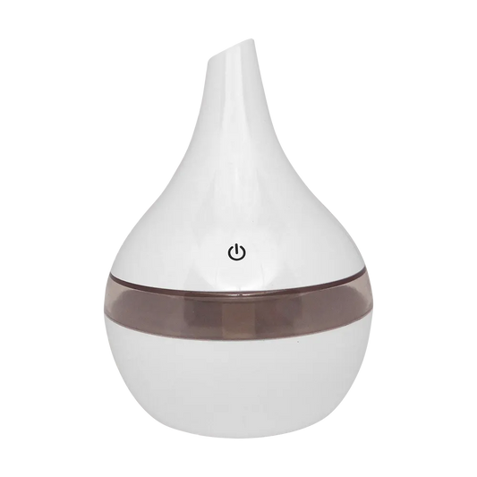 Humidificateur d’air aspect blanc