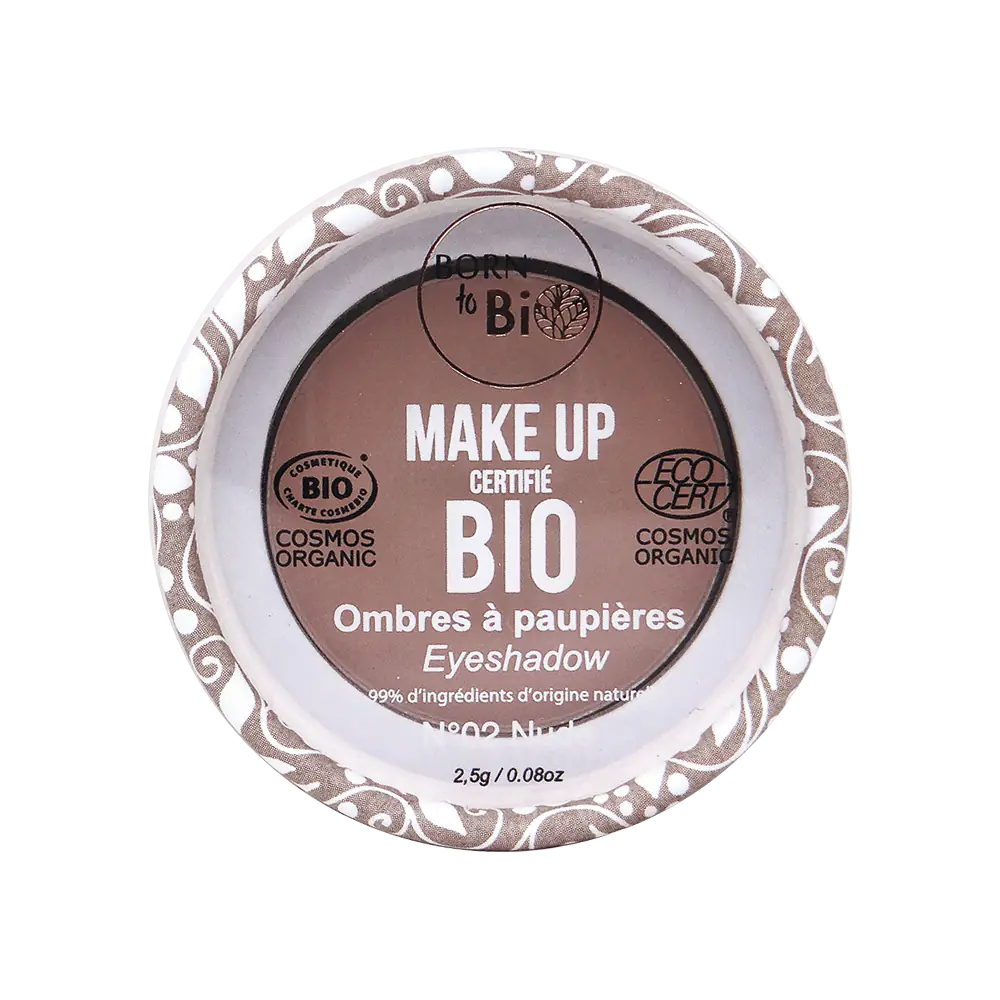 L'ombre à paupières nude de Born to Bio apporte une touche naturelle et subtile à votre regard. Sa texture douce et légère s'applique facilement, offrant un fini mat et élégant. Idéale pour un maquillage quotidien ou pour intensifier d'autres couleurs, cette ombre à paupières bio est formulée à partir d'ingrédients naturels, pour un look frais et une tenue longue durée, tout en respectant votre peau.